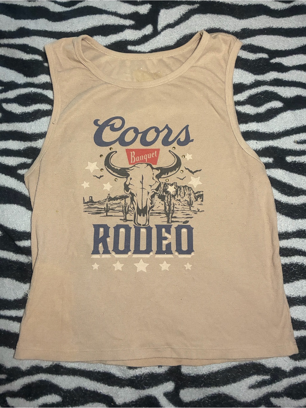 Coors Banquet Rodeo Tank Top